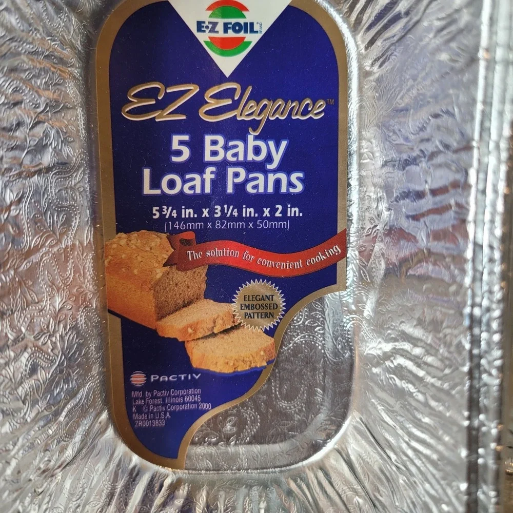 Lot of 25 EZ Foil Small Baby Loaf Pans 8